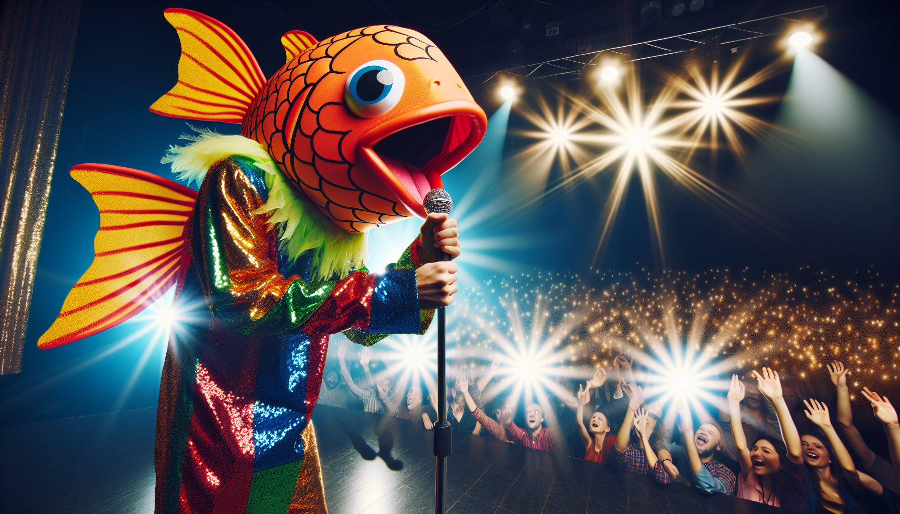 discover the mystery behind goldfish on the masked singer! uncover the identity and hints surrounding this captivating character as we dive into their performances, clues, and the excitement of the show.